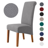 3 tipa Extra velika navlaka za blagovaonicu XL navlaka za stolicu Elastična rastezljiva navlaka za stolicu s dugim naslonom