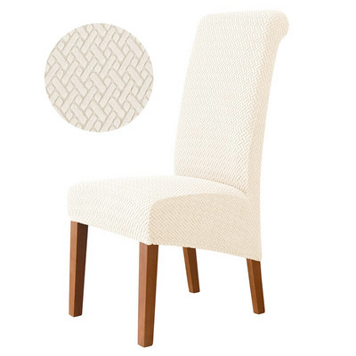 3 tipa Extra velika navlaka za blagovaonicu XL navlaka za stolicu Elastična rastezljiva navlaka za stolicu s dugim naslonom