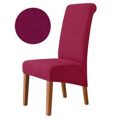 3 tipa Extra velika navlaka za blagovaonicu XL navlaka za stolicu Elastična rastezljiva navlaka za stolicu s dugim naslonom