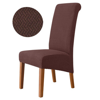 3 tipa Extra velika navlaka za blagovaonicu XL navlaka za stolicu Elastična rastezljiva navlaka za stolicu s dugim naslonom