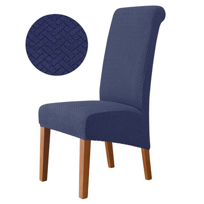 3 tipa Extra velika navlaka za blagovaonicu XL navlaka za stolicu Elastična rastezljiva navlaka za stolicu s dugim naslonom