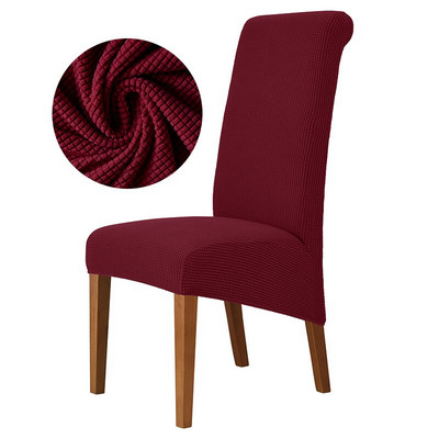 3 tipa Extra velika navlaka za blagovaonicu XL navlaka za stolicu Elastična rastezljiva navlaka za stolicu s dugim naslonom