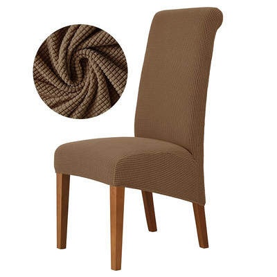 3 tipa Extra velika navlaka za blagovaonicu XL navlaka za stolicu Elastična rastezljiva navlaka za stolicu s dugim naslonom