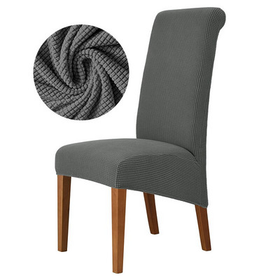 3 tipa Extra velika navlaka za blagovaonicu XL navlaka za stolicu Elastična rastezljiva navlaka za stolicu s dugim naslonom