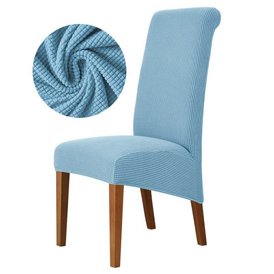 3 tipa Extra velika navlaka za blagovaonicu XL navlaka za stolicu Elastična rastezljiva navlaka za stolicu s dugim naslonom