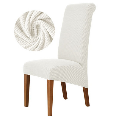 3 tipa Extra velika navlaka za blagovaonicu XL navlaka za stolicu Elastična rastezljiva navlaka za stolicu s dugim naslonom