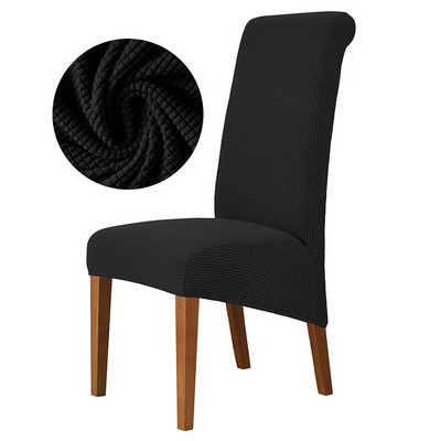 3 tipa Extra velika navlaka za blagovaonicu XL navlaka za stolicu Elastična rastezljiva navlaka za stolicu s dugim naslonom