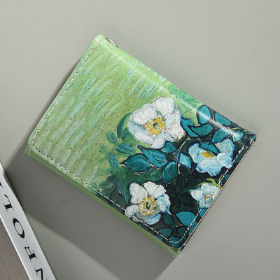 Moteriška piniginė su užrašu