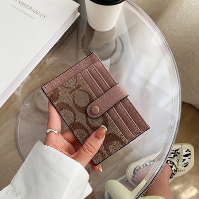 Portofel mic de dama din piele ecologica pentru depozitarea cardurilor