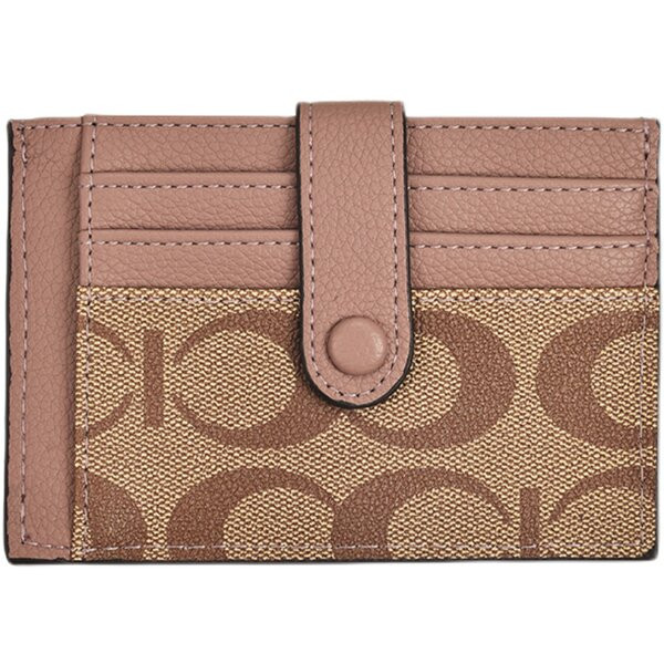 Portofel mic de dama din piele ecologica pentru depozitarea cardurilor