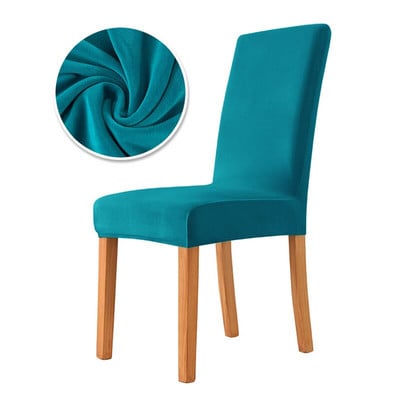 1/6 db bársony szövet nagy elasztikus székhuzat Mosható étkezőszék huzatok Stretch üléstok irodai székhuzatok lakberendezési tok