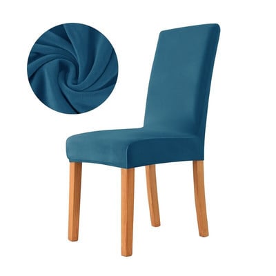 1/6 db bársony szövet nagy elasztikus székhuzat Mosható étkezőszék huzatok Stretch üléstok irodai székhuzatok lakberendezési tok