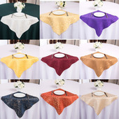 12 kom/lot Ušivene stolne salvete za večeru 48 cm platnene prostirke Čajne ručnike Koktel salvete za party vjenčanje Dekor stolnjaci salvete