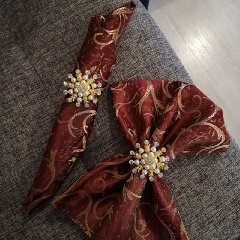 12 kom/lot Ušivene stolne salvete za večeru 48 cm platnene prostirke Čajne ručnike Koktel salvete za party vjenčanje Dekor stolnjaci salvete