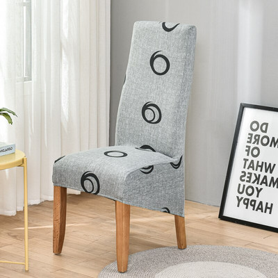 XL rastezljiva navlaka za stolicu s cvjetnim printom navlake otporne na prašinu za blagovaonicu vjenčanje uredske banketne stolice elastične