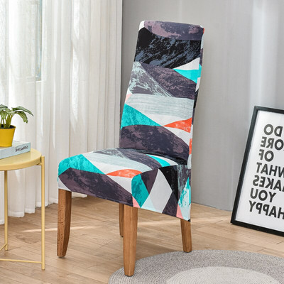 XL rastezljiva navlaka za stolicu s cvjetnim printom navlake otporne na prašinu za blagovaonicu vjenčanje uredske banketne stolice elastične