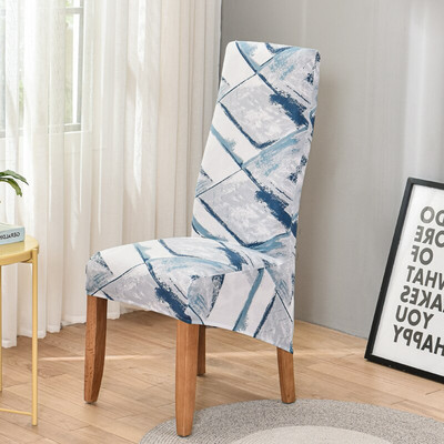 XL rastezljiva navlaka za stolicu s cvjetnim printom navlake otporne na prašinu za blagovaonicu vjenčanje uredske banketne stolice elastične