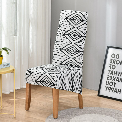 XL rastezljiva navlaka za stolicu s cvjetnim printom navlake otporne na prašinu za blagovaonicu vjenčanje uredske banketne stolice elastične