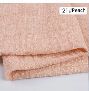 Country Wedding 12Pcs Salvete od čistog pamuka Lanene tkanine Salvete za blagovaonski stol Salvete Party 32 boje Dostupne dekoracije Noel 2021