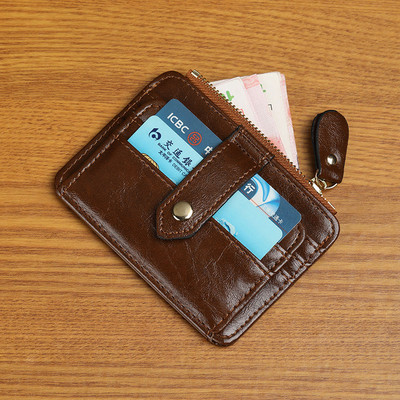 Maža eko odos piniginė su kortelių skyriumi