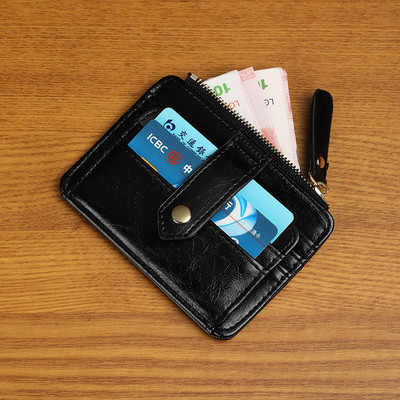 Maža eko odos piniginė su kortelių skyriumi