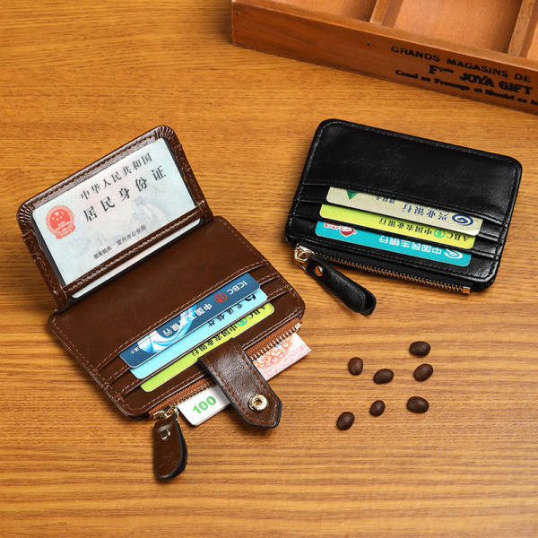 Maža eko odos piniginė su kortelių skyriumi