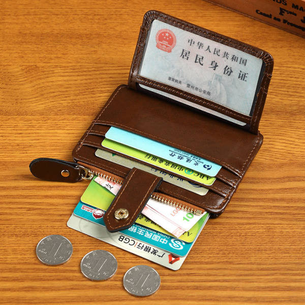 Maža eko odos piniginė su kortelių skyriumi