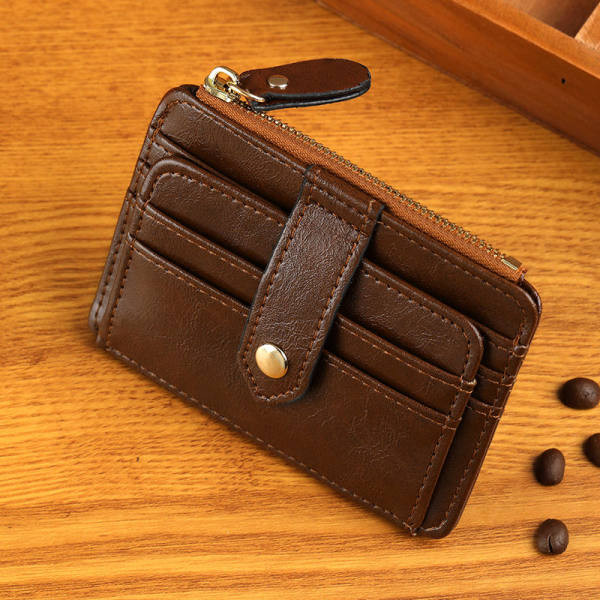 Maža eko odos piniginė su kortelių skyriumi