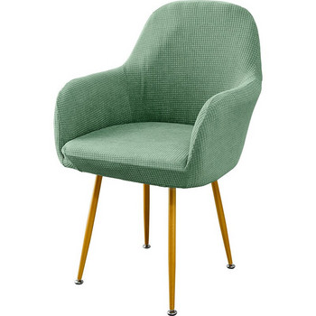 Απλό σκανδιναβικό ψηλό μπράτσο ελαστικό κάλυμμα καρέκλας Αδιάβροχο ειδικού σχήματος μονοκόμματο κάλυμμα καρέκλας σπιτιού Εστιατόριο ξενοδοχείου υφασμάτινο
