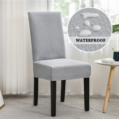 Vízálló levehető székhuzat étkezőhöz Spandex cipzáras tok a székhez konyha étkező székhuzat Elasztikus Stretch
