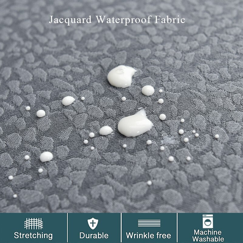 Vízálló levehető székhuzat étkezőhöz Spandex cipzáras tok a székhez konyha étkező székhuzat Elasztikus Stretch