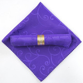 10 kom 48 x 48 cm poliesterske salvete za stol Jacquard salvete od damasta