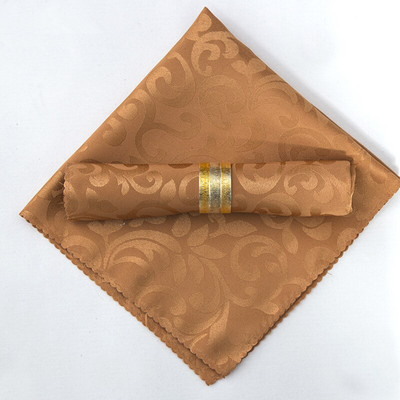 10 kom 48 x 48 cm poliesterske salvete za stol Jacquard salvete od damasta