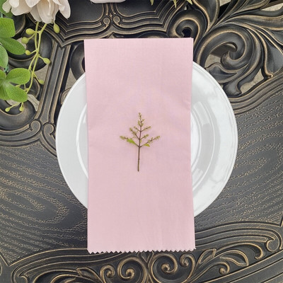 6 kom Stol Stol Salvete Vjenčanica Art 46*46cm Party 100% Pamuk Home Decor Lan Seoski krajolik WED Gaza Periva zelena