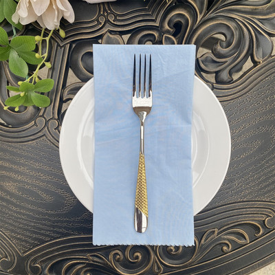 6 kom Stol Stol Salvete Vjenčanica Art 46*46cm Party 100% Pamuk Home Decor Lan Seoski krajolik WED Gaza Periva zelena