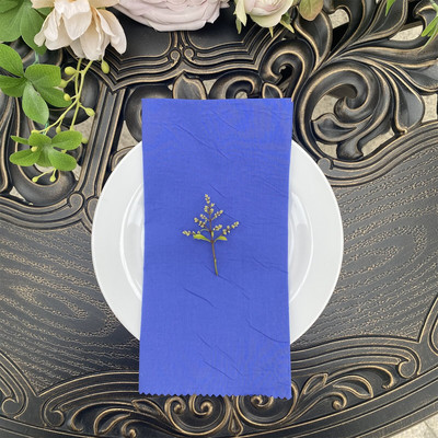 6 kom Stol Stol Salvete Vjenčanica Art 46*46cm Party 100% Pamuk Home Decor Lan Seoski krajolik WED Gaza Periva zelena