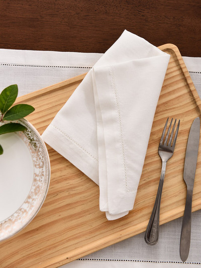 12 τμχ Επιτραπέζιες χαρτοπετσέτες Γάμου Δείπνο Τραπέζι Λευκό Πανί Χαρτοπετσέτες Εστιατορίου Πετσέτες σπιτιού Βαμβακερό λινό Μαντήλι 4 Μέγεθος