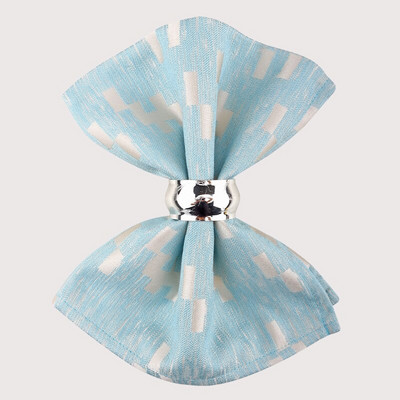 Hartingo medžiaginės vakarienės servetėlės Žakardo Minkštas virtuvės stalas Medvilninių lininių servetėlių rinkinys po 6, skirtas namų viešbučio vestuvėms