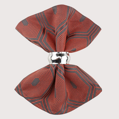 Hartingo medžiaginės vakarienės servetėlės Žakardo Minkštas virtuvės stalas Medvilninių lininių servetėlių rinkinys po 6, skirtas namų viešbučio vestuvėms