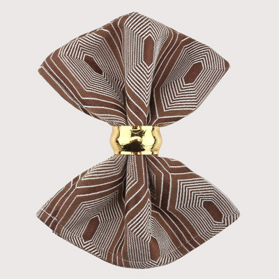 Hartingo medžiaginės vakarienės servetėlės Žakardo Minkštas virtuvės stalas Medvilninių lininių servetėlių rinkinys po 6, skirtas namų viešbučio vestuvėms