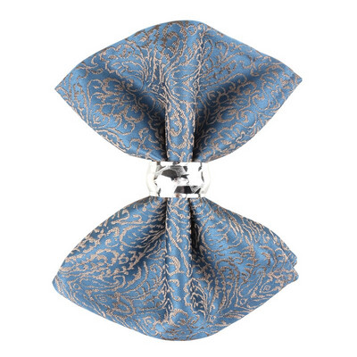 Hartingo medžiaginės vakarienės servetėlės Žakardo Minkštas virtuvės stalas Medvilninių lininių servetėlių rinkinys po 6, skirtas namų viešbučio vestuvėms