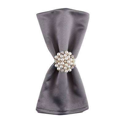 Hartingo medžiaginės vakarienės servetėlės Žakardo Minkštas virtuvės stalas Medvilninių lininių servetėlių rinkinys po 6, skirtas namų viešbučio vestuvėms