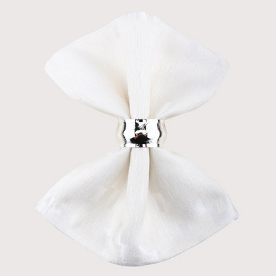 Hartingo medžiaginės vakarienės servetėlės Žakardo Minkštas virtuvės stalas Medvilninių lininių servetėlių rinkinys po 6, skirtas namų viešbučio vestuvėms