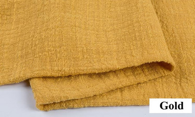 10 τμχ Παρτίδα ρουστίκ γάζα Επιτραπέζια χαρτοπετσέτα επαναχρησιμοποιήσιμες Βαμβακερές χαρτοπετσέτες για διακόσμηση πάρτι γάμου