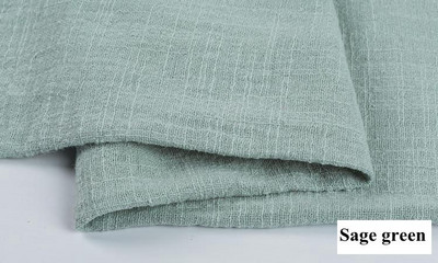 10 τμχ Παρτίδα ρουστίκ γάζα Επιτραπέζια χαρτοπετσέτα επαναχρησιμοποιήσιμες Βαμβακερές χαρτοπετσέτες για διακόσμηση πάρτι γάμου