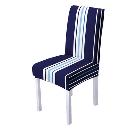 3D geometrijski print Spandex navlaka za stolicu za blagovaonicu Navlake za stolice s visokim naslonom za dnevnu sobu Dekoracija doma