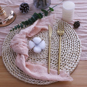 NP040 pagal užsakymą pagaminta vestuvinė servetėlė su kutais, 10 vnt.