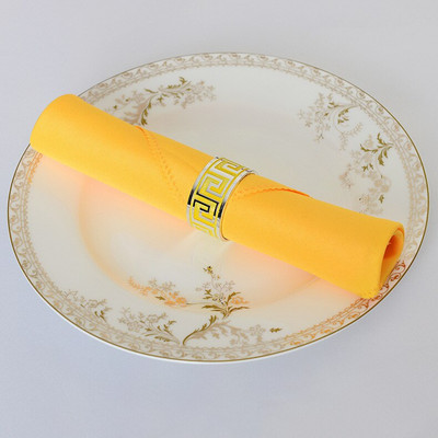 10 kom/lot Salvete za stol 18*18 inča Poliesterske salvete za stol Restoran Večera Svadbeni banket Dekoracija pribor Dekoracija za zabavu