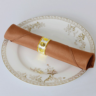 10 kom/lot Salvete za stol 18*18 inča Poliesterske salvete za stol Restoran Večera Svadbeni banket Dekoracija pribor Dekoracija za zabavu