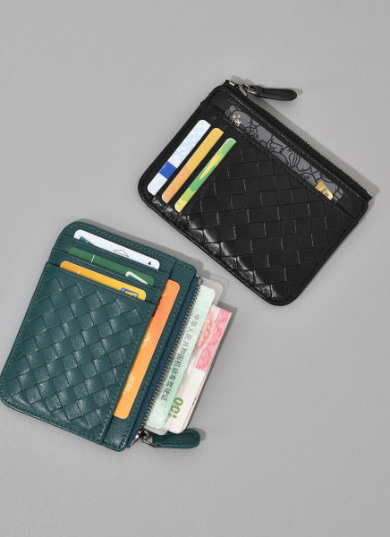 Portofel de dama din piele ecologica in culori deschise